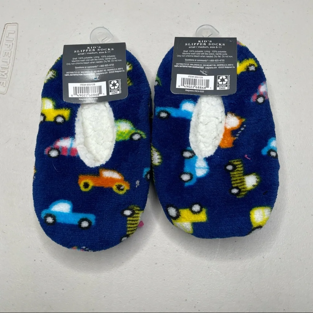 West loop kids slipper socks